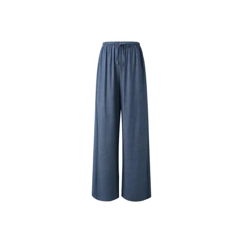 3COLOUR Casual Pants Women's Deep Sea Blue