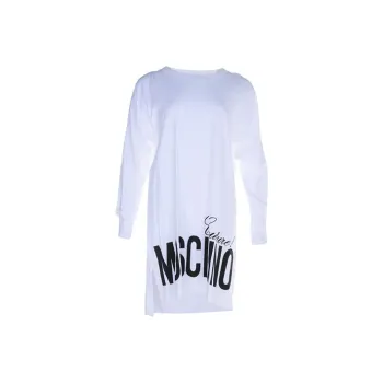MOSCHINO Long Sleeved Dresses Women's White