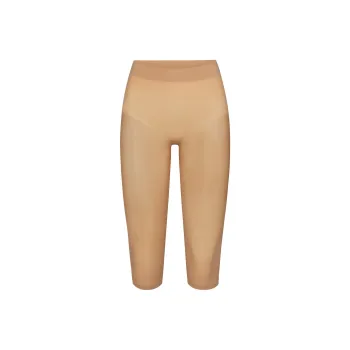 SKIMS EVERYDAY SCULPT MID WAIST CAPRI Leggings Women's OCHRE/Ochre
