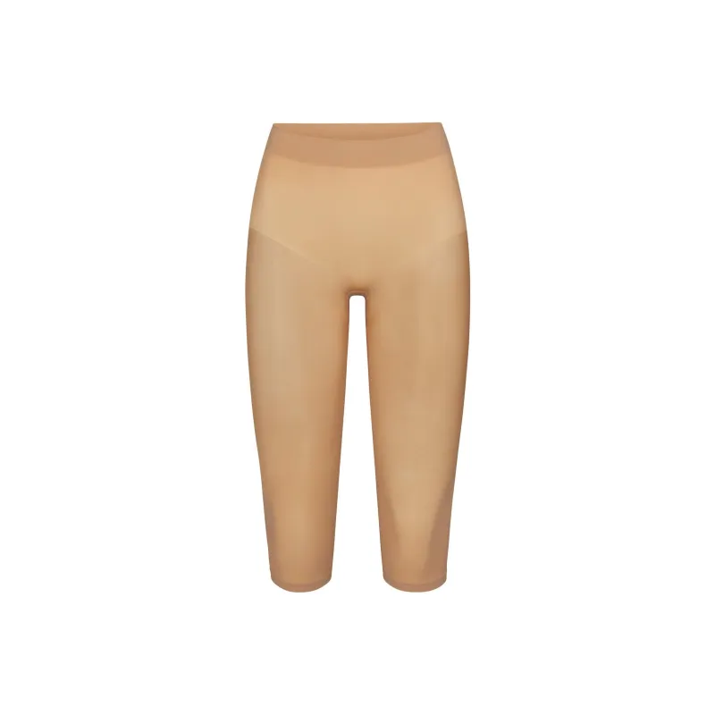 SKIMS EVERYDAY SCULPT MID WAIST CAPRI Leggings Women's OCHRE/Ochre-0