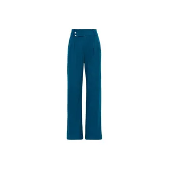 MEIYANG Suit Trousers Women's Dark Blue