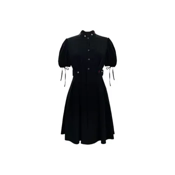 Even Vintage Dress Women's Black