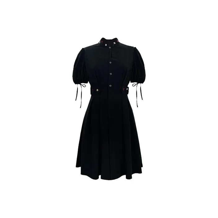 Even Vintage Dress Women's Black-0