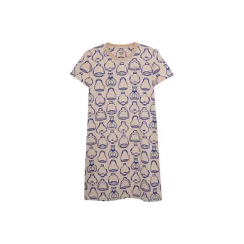 HERMES SS23 Short Sleeved Dresses Women's White Beige