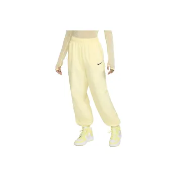 Nike Knitted Sweatpants Women's Neon Yellow