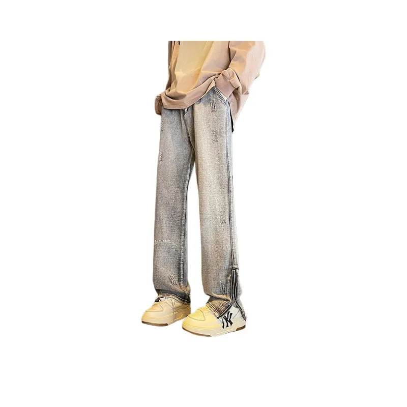 Lulifama Jeans Unisex Yellow Mud-0