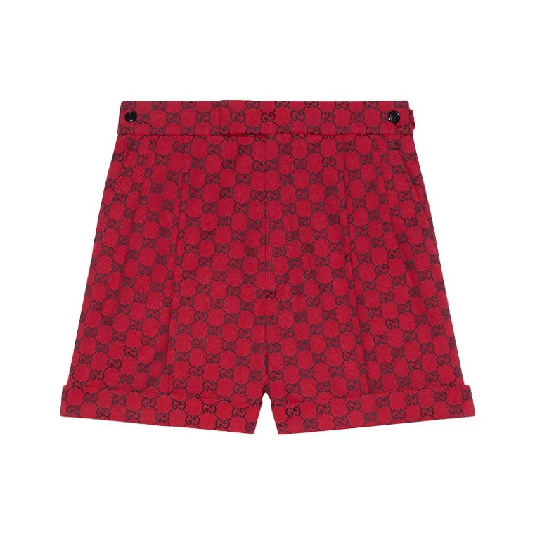 GUCCI Casual Shorts Women's Red-0