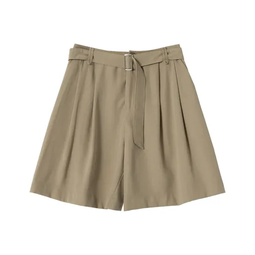 SOON FLOWER Casual Shorts Women's office-accessories