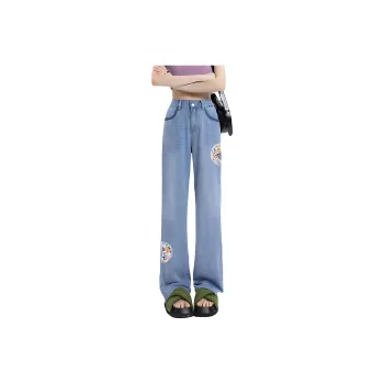 Weixi Jeans Women's Light Blue