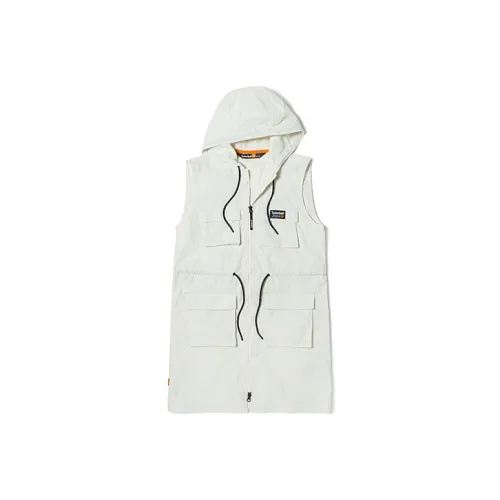 Timberland Sleeveless Dresses Women's White