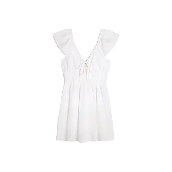 Hollister Short-Sleeved Dresses Women's White