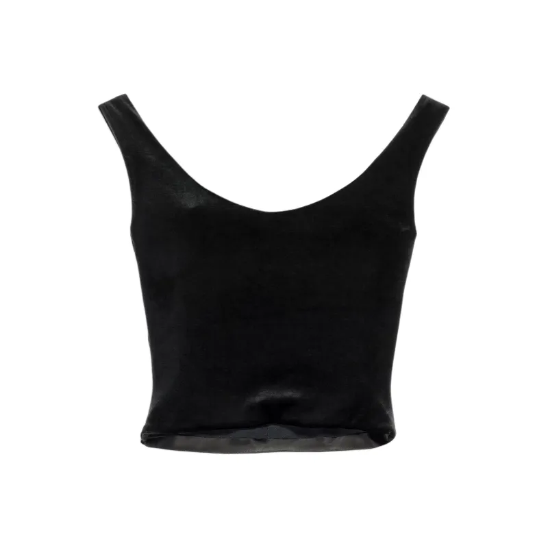 Balenciaga Tank Top Slim Fit Women's Black-1