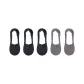 3 Black, 2 Dark Gray
