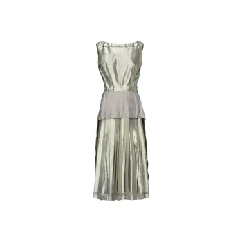 Maison Margiela Patchwork Sleeveless Midi Dress