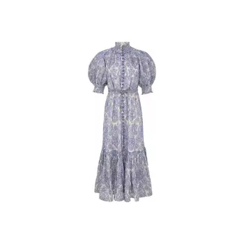 Zimmermann Wylie Lantern Midi Dress