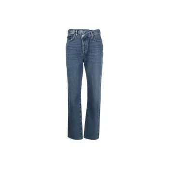 AGOLDE High-rise Straight-leg Jeans