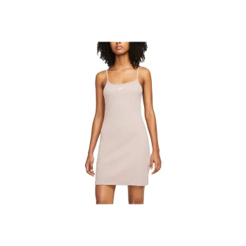 Nike Sportswear Essentials Series Slip Dresses Women's Taupe