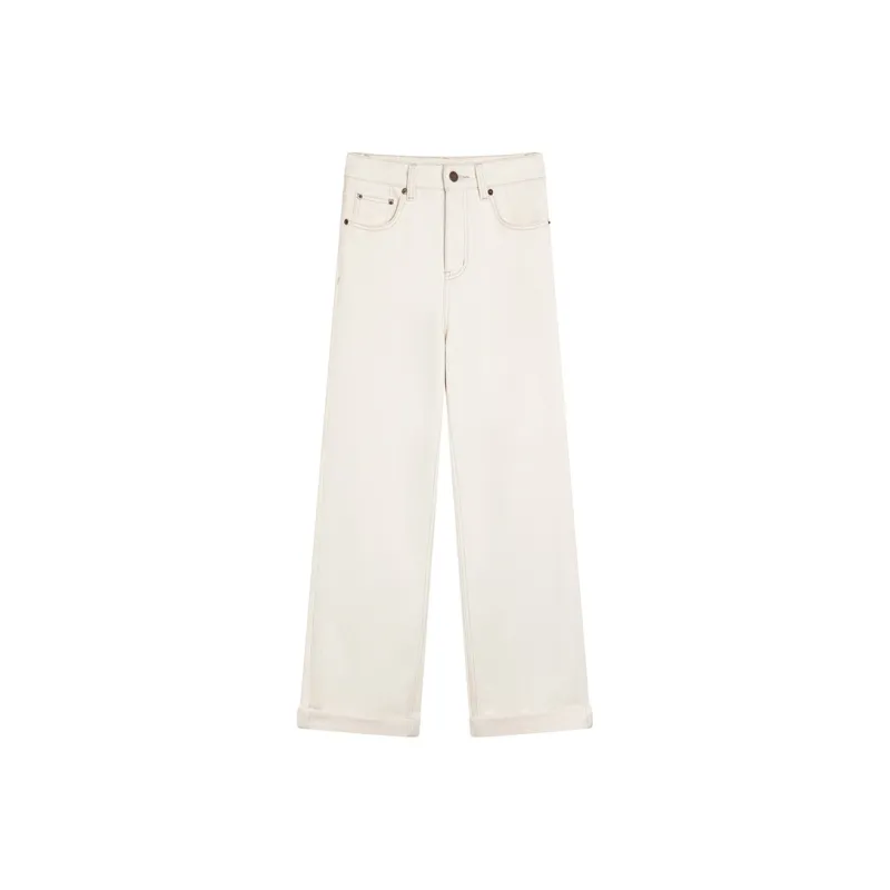 Ouyang Jeans Women's Milk White-0