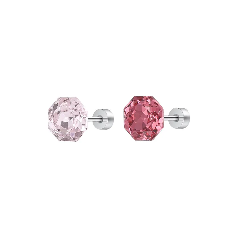 MISS XIA JWY Titanium Steel Stud Earrings Unisex-42