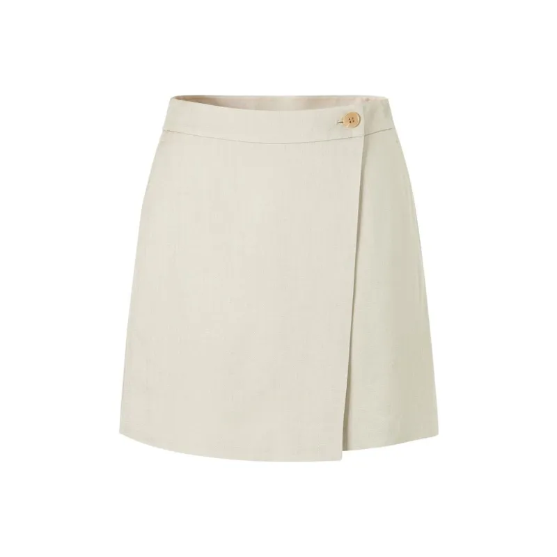 JZ Juzui Casual Shorts Women's Khaki-0