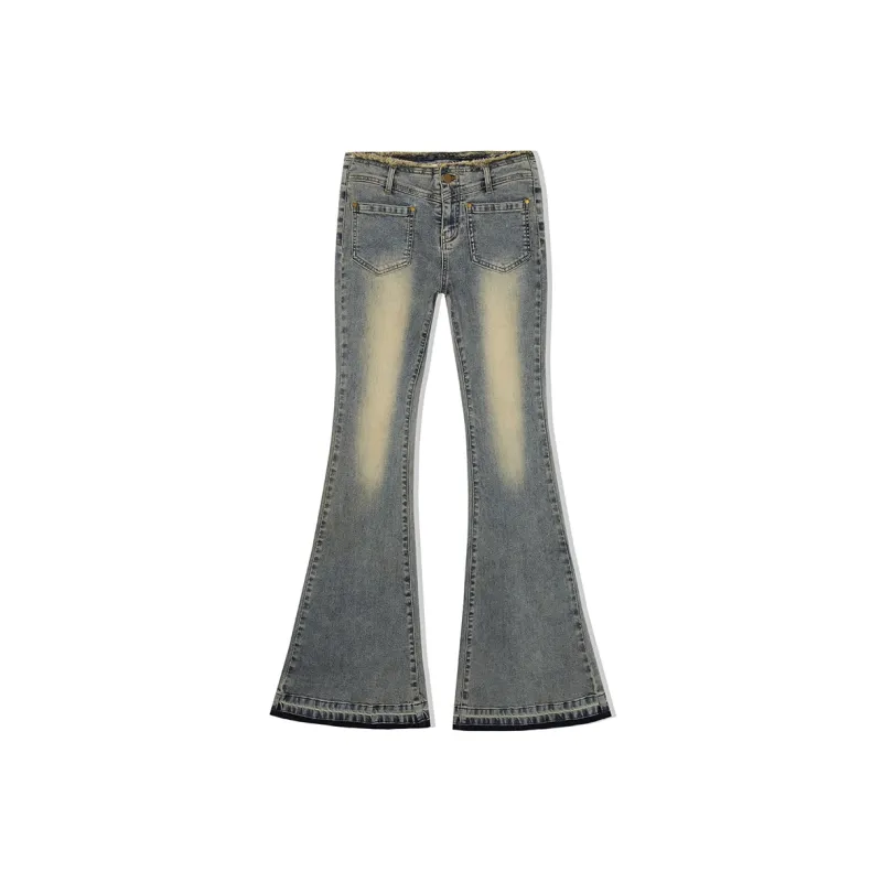 LA CRAWFISH Jeans Women's Denim Light Blue-0
