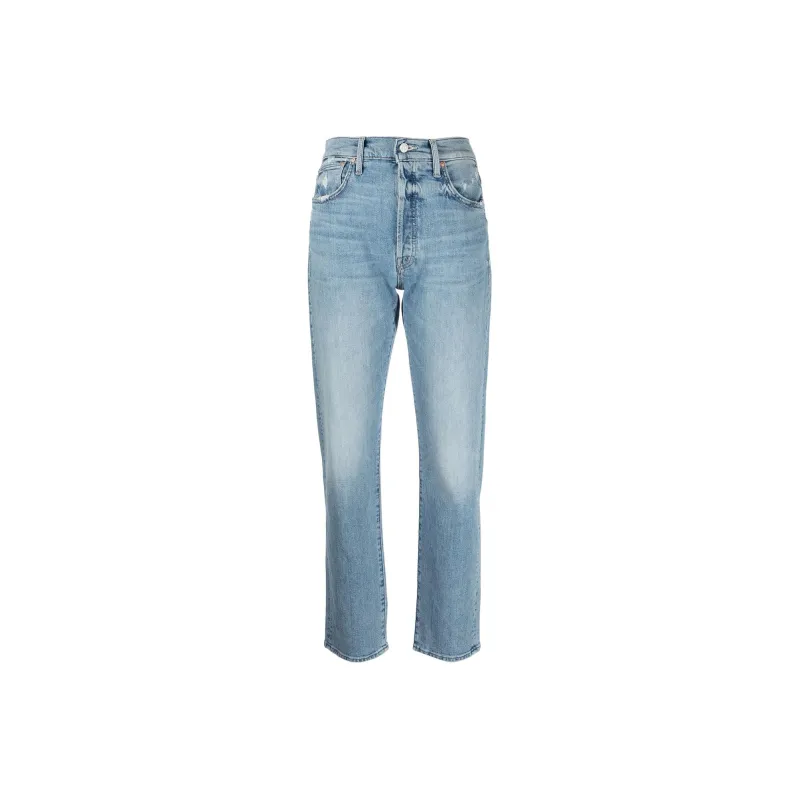 MOTHER Distressed Skinny Jeans-0
