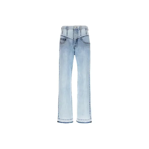 ISABEL MARANT ISABEL MARANT Joakim Mid rise Straight Leg Jeans Womens Light Umber