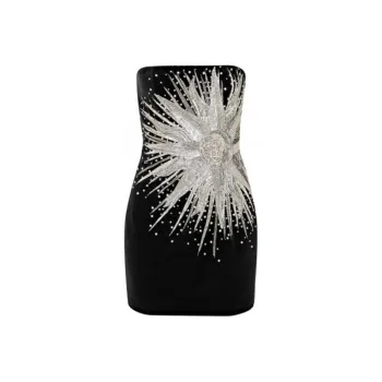 BALMAIN Sun Sequin Mini Dress