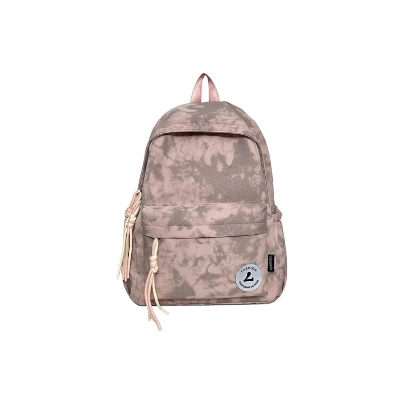 Single Warehouse Nylon Backpack Unisex Ecru/Pink/Red/Green/Black-6