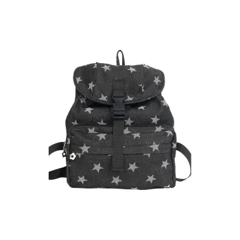 Debecca Denim Backpack Women's Black/White