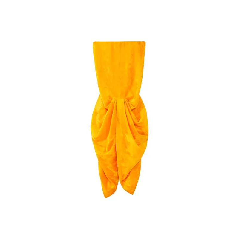 LOEWE Sleeveless Dresses Women's Yellow-0