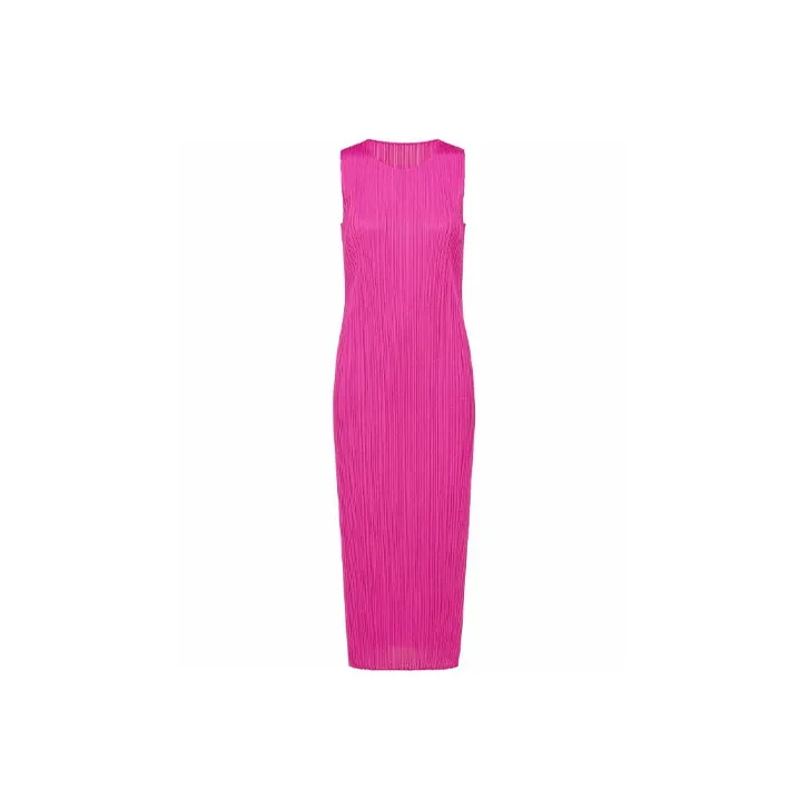 PLEATS PLEASE ISSEY MIYAKE Sleeveless Dresses Women's Pink-0