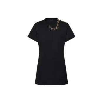LOUIS VUITTON Lv Charm T Shirt Dress