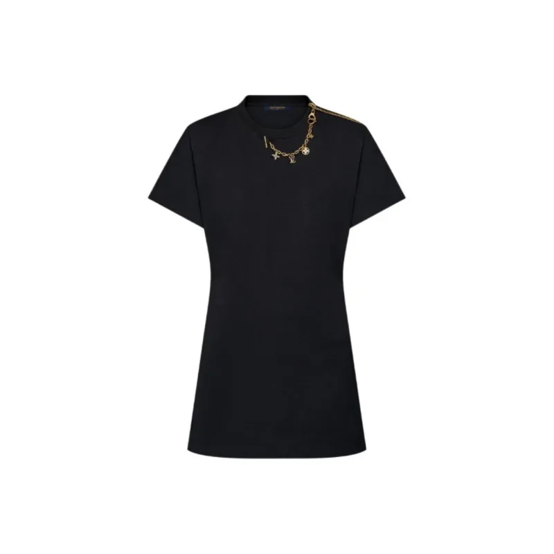 LOUIS VUITTON Lv Charm T Shirt Dress-0