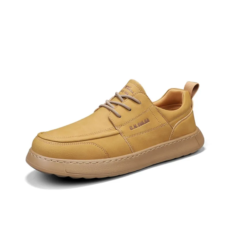 G.N.SHIJIA Cushioning, Slip Resistant, And Abrasion Resistant Low Top Casual Shoes Men's-8