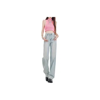 Weixi Jeans Women's Light Blue