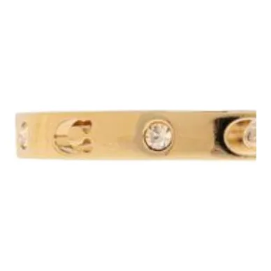 COACH Logo Cut Out Embellished Bracelet-2