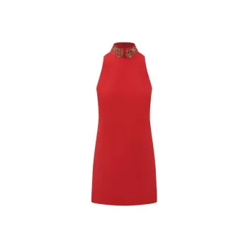 MOSCHINO Sleeveless Dresses Women's Red