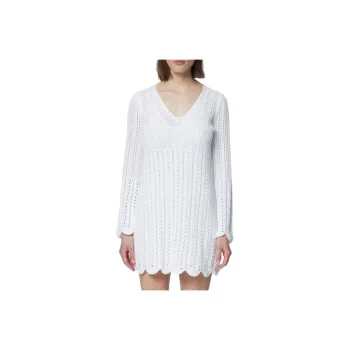 See By Chloe Long-Sleeved Dresses Women's White
