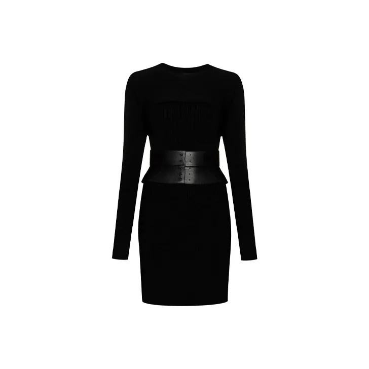 TOM FORD Long-Sleeved Dresses Women's Black-0