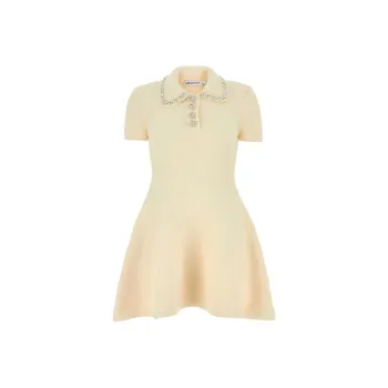 Self portrait Embellished Short Sleeved Dress