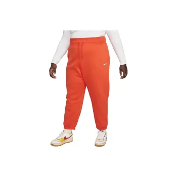 Nike Sportswear Phoenix Fleece Knitted Sports Pants Women's Red Orange