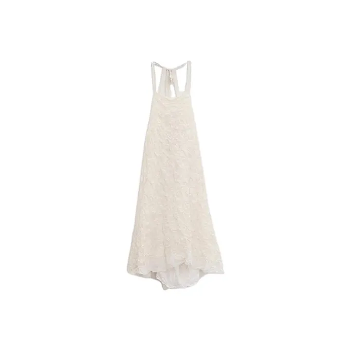 MARC LE BIHAN Sleeveless Dress Women's Ecru-0