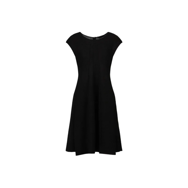 EMPORIO ARMANI SS23 Sleeveless Dress Women's Black-0