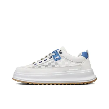 SUPEREDGE Cushioning, Impact Resistant, Abrasion Resistant Low Top Skateboard Shoes Men's Blue