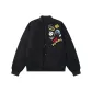 Black Baseball Padded Jacket