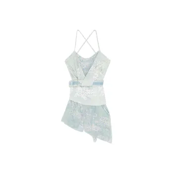 DIESEL Sleeveless Dresses Women's Light Blue