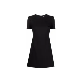 THEORY Short sleeve Wool T shirt Dress