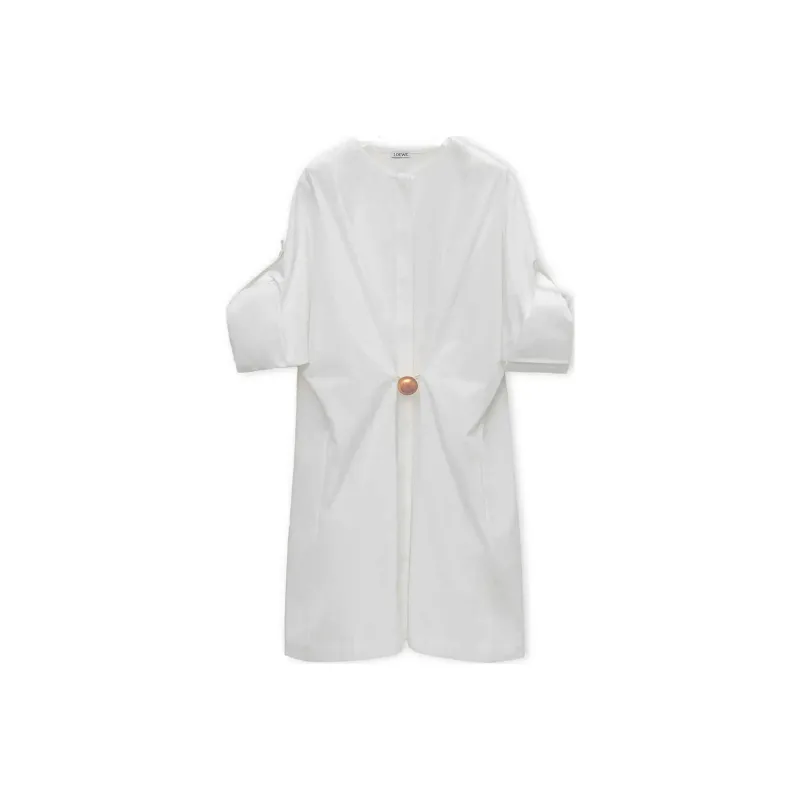 LOEWE Pebble Dress 'Optic White'-0