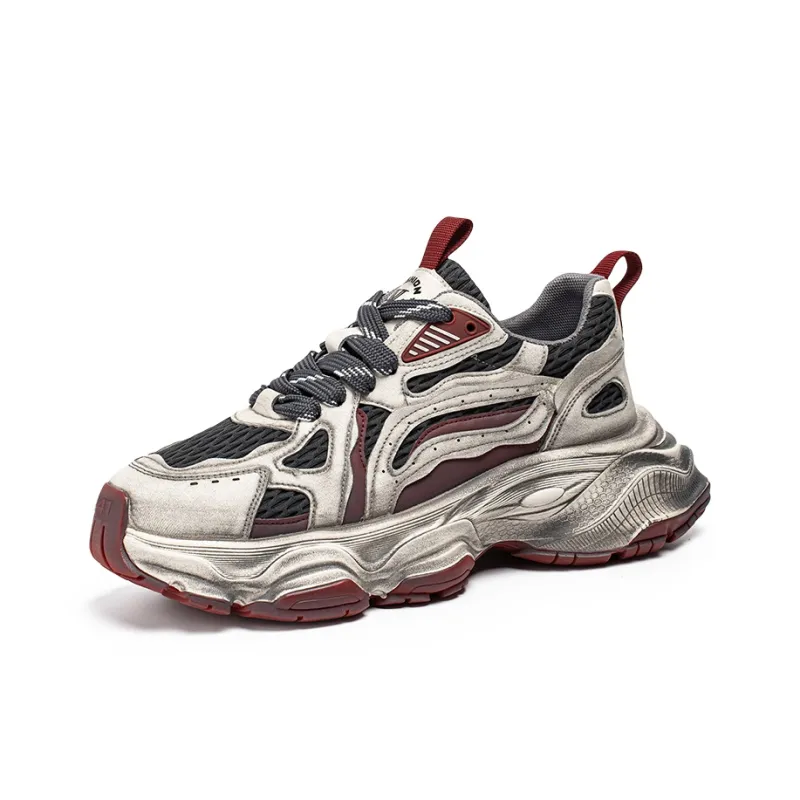 OFFER AITR Cushioning Slip Resistant Low Top Chunky Sneakers Men's-8